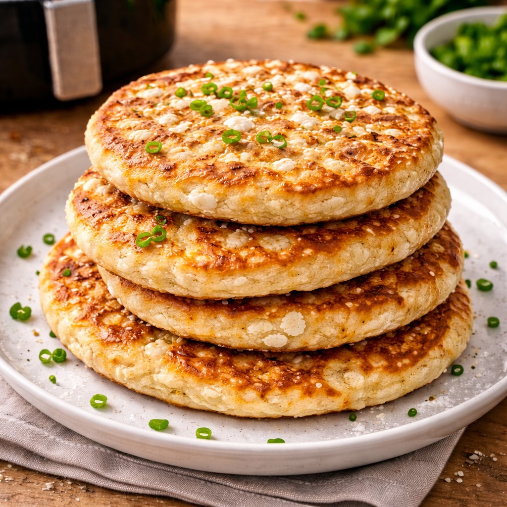 Hytteost brød og fladbrød i airfryer – proteinholdigt og hurtigt